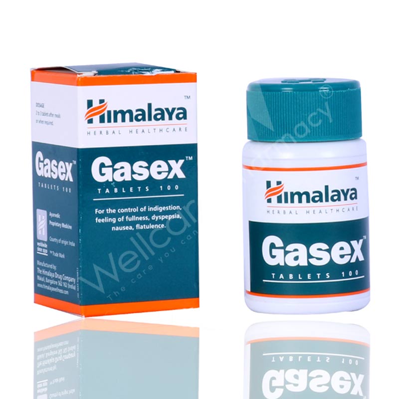Himalaya Gasex Tablets 100'S | Wellcare Online Pharmacy - Qatar | Buy  Medicines, Beauty, Hair & Skin Care products and more 