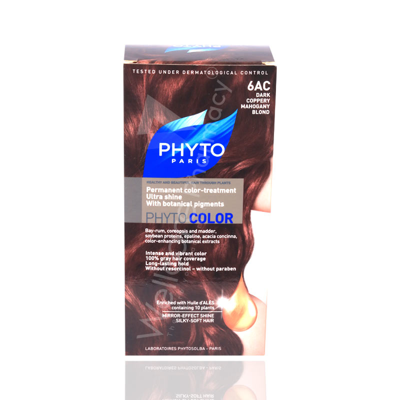 Phyto Color 6Ac Dark Copper Mahagony Blonde | Wellcare Online Pharmacy -  Qatar | Buy Medicines, Beauty, Hair & Skin Care products and more |  