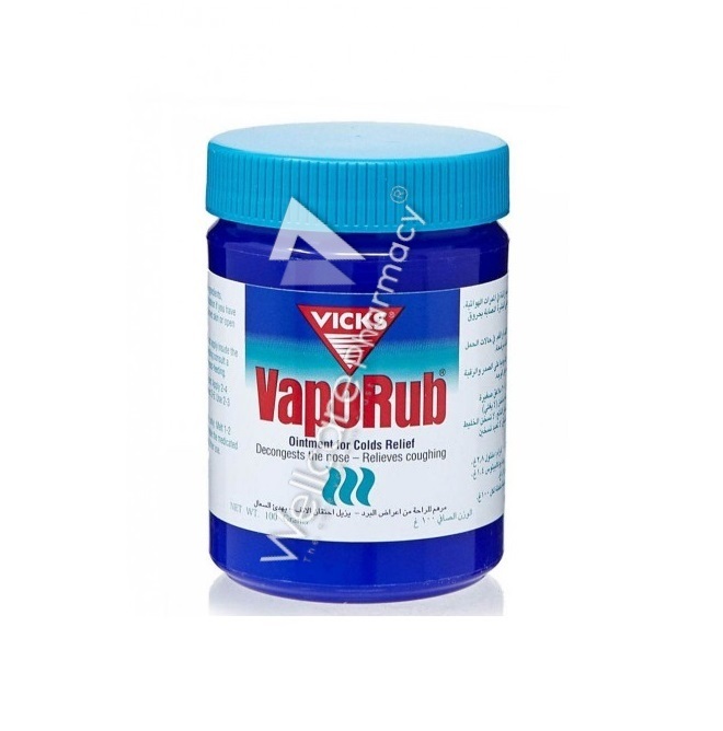 Vicks Vaporub 100G | Wellcare Online Pharmacy - Qatar | Buy Medicines,  Beauty, Hair & Skin Care products and more 