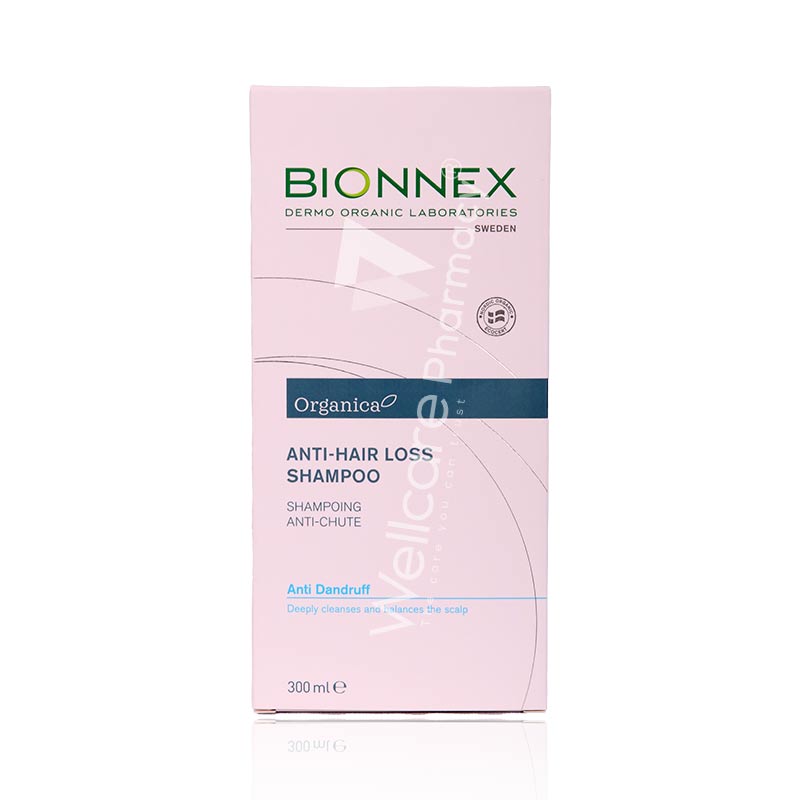 Bionnex Organica Anti-Hair Loss Anti-Dandruff Shampoo 300Ml-5010401#18890 |  Wellcare Online Pharmacy - Qatar | Buy Medicines, Beauty, Hair & Skin Care  products and more 